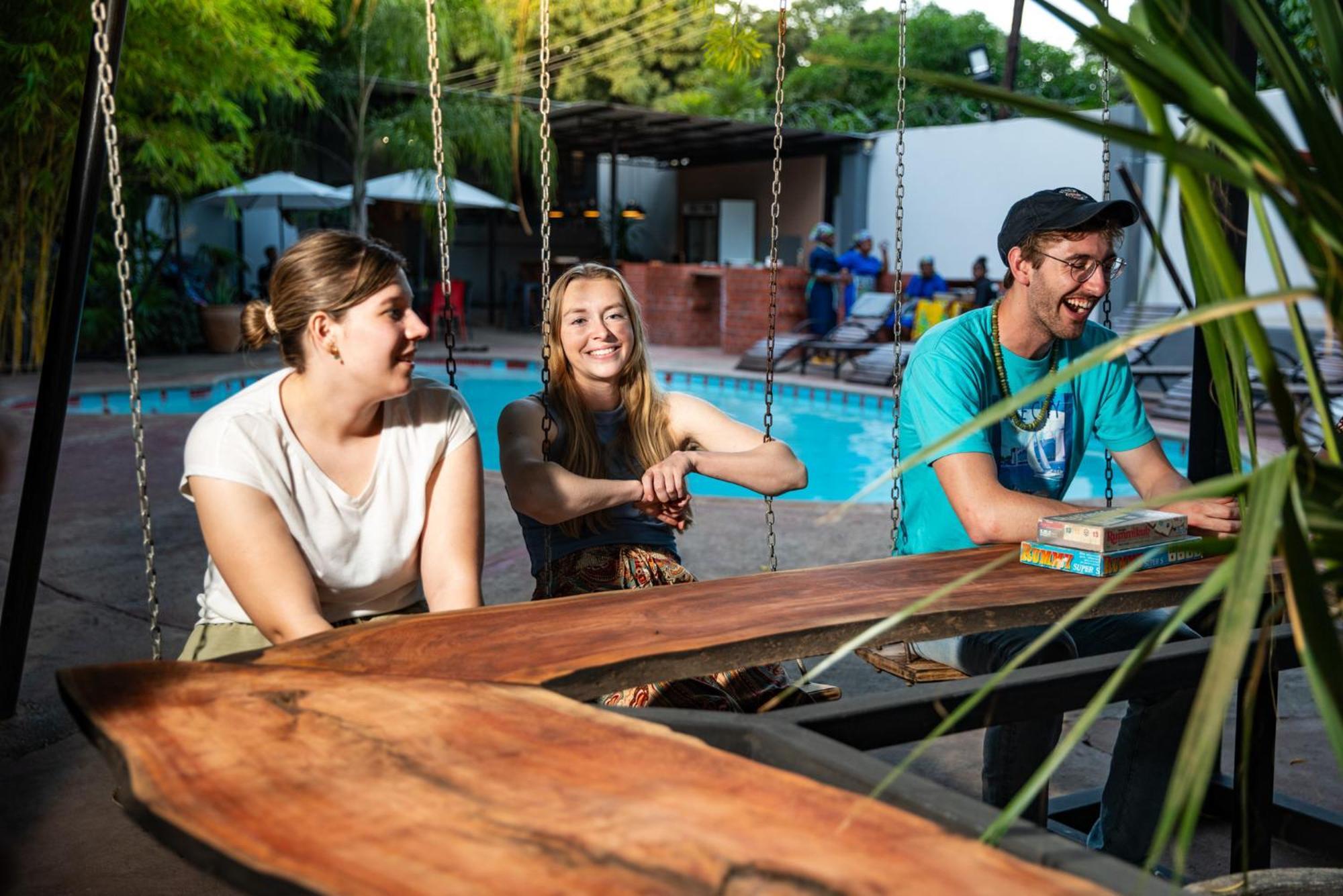 Victoria Falls Backpackers Zambia 利文斯顿 外观 照片